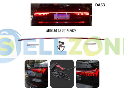 Ολόκληρο LED φως φρένου με δυναμική ένδειξη για πορτμπαγκάζ AUDI A6 C8 2019-2023 - DA63